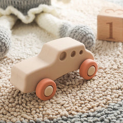 Govinto Classic Racer Silicone Teether, BPA-free textured toy for 3+ years, unisex