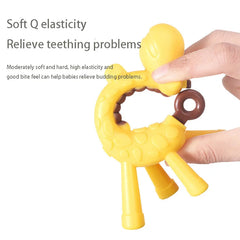 Dr.isla Giraffe Silicone Teether UK - BPA-Free Baby Teething Toy