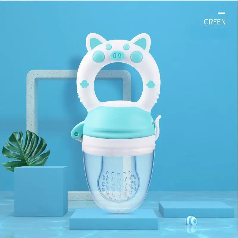 Leak-Proof Fruity Chew Pacifier for Infants Blue UK
