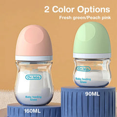 Anti-Flatulence Glass Baby Bottle for Newborns at Govinto UK