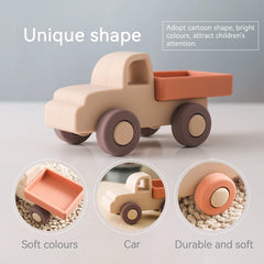 Hauler Truck Silicone Teether